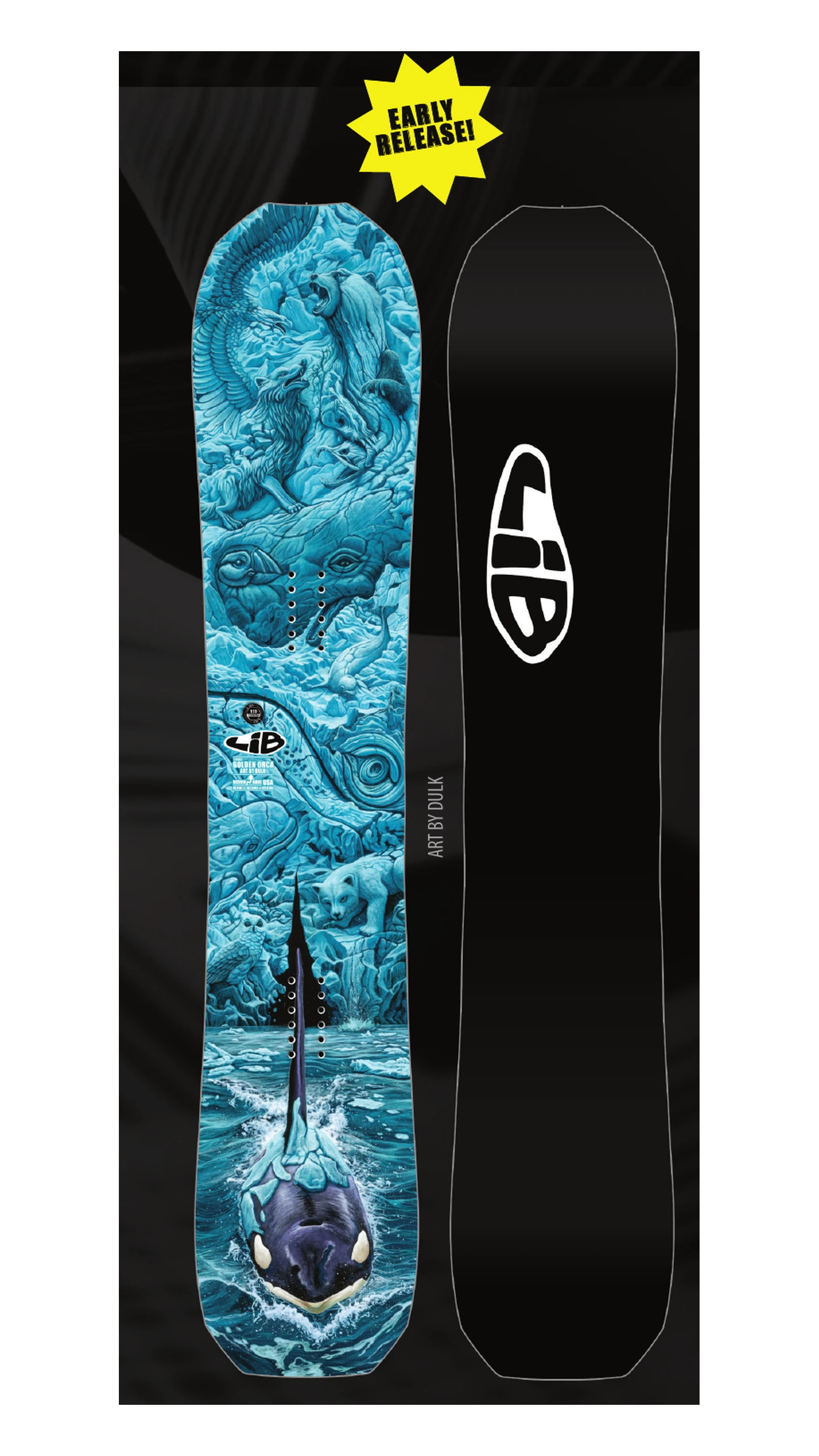 Lib Tech T.Rice Golden Orca